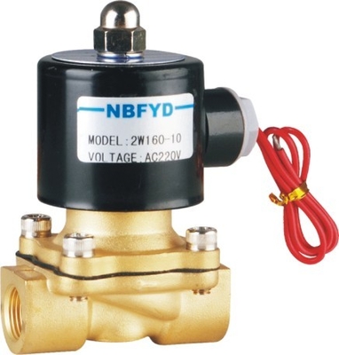 油圧電気真鍮電磁弁 12V 24V 110V 220V AC DC 水銅コイル