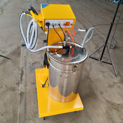 50W静電気の粉の噴霧機械頭上式のコンベヤーのコーティング ライン