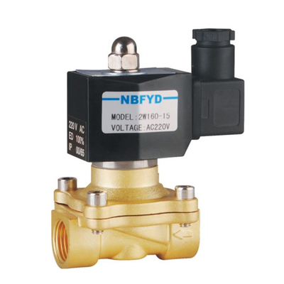 Viton 3/4 インチのガス水真鍮の電磁弁の高温抵抗