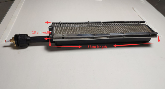 パン屋のオーブンのための直接ガスの陶磁器バーナー赤外線 HD162 を熱する光線