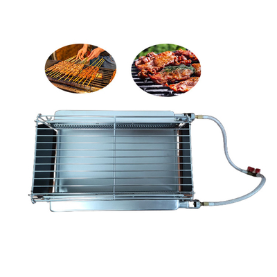 無煙携帯用折りたたみBBQのグリルのガスの救う赤外線バーナー480*320*230