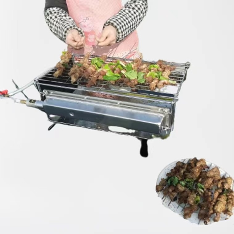 容易折られた携帯用Bbqのグリルの無煙赤外線ガス ストーブのバーベキューの屋外のオーブンを運びなさい